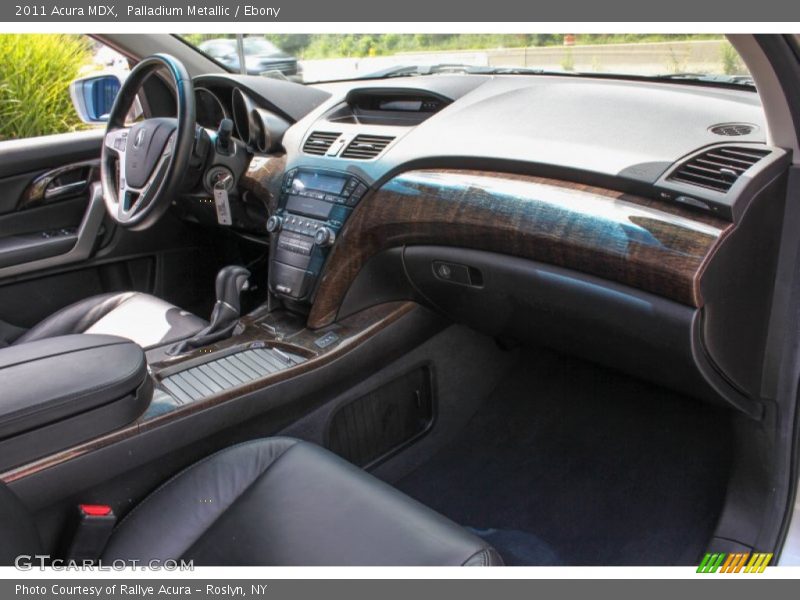 Palladium Metallic / Ebony 2011 Acura MDX