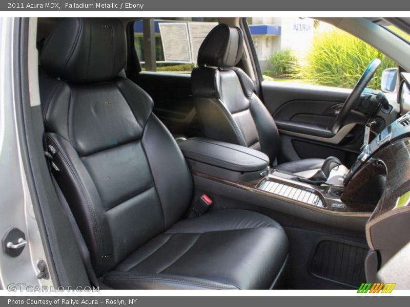 Palladium Metallic / Ebony 2011 Acura MDX