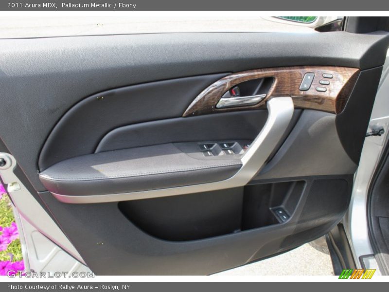 Palladium Metallic / Ebony 2011 Acura MDX