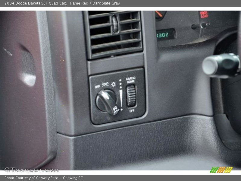 Flame Red / Dark Slate Gray 2004 Dodge Dakota SLT Quad Cab