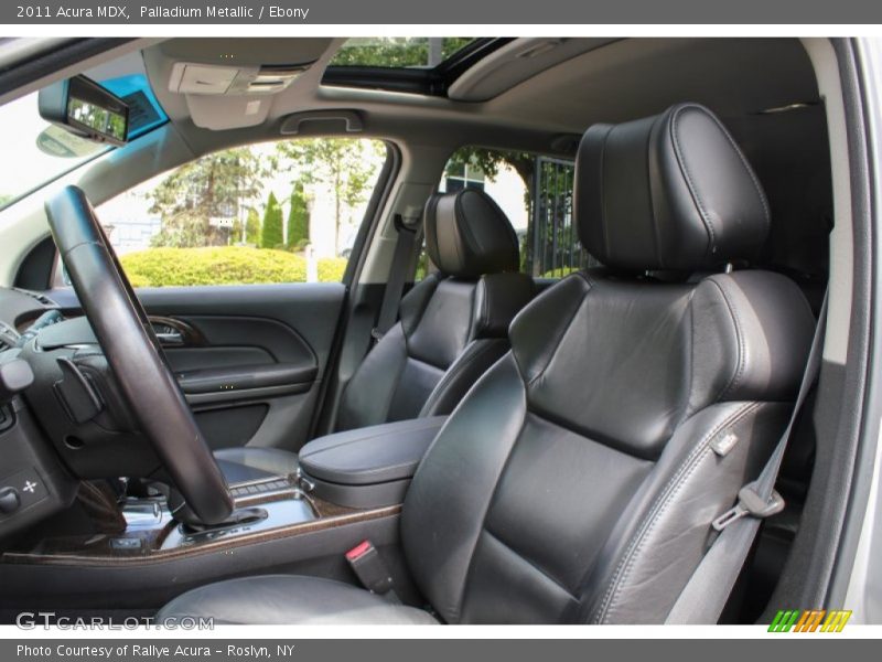 Palladium Metallic / Ebony 2011 Acura MDX