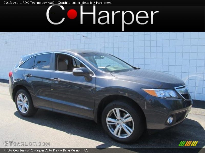 Graphite Luster Metallic / Parchment 2013 Acura RDX Technology AWD