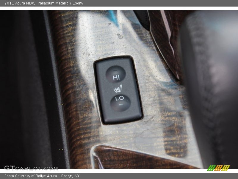 Palladium Metallic / Ebony 2011 Acura MDX