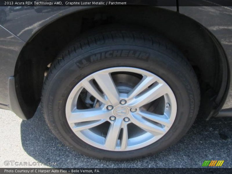 Graphite Luster Metallic / Parchment 2013 Acura RDX Technology AWD