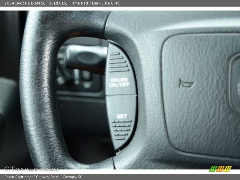 Flame Red / Dark Slate Gray 2004 Dodge Dakota SLT Quad Cab