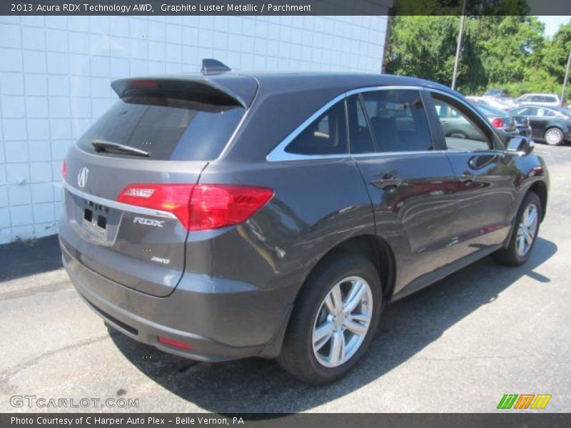 Graphite Luster Metallic / Parchment 2013 Acura RDX Technology AWD