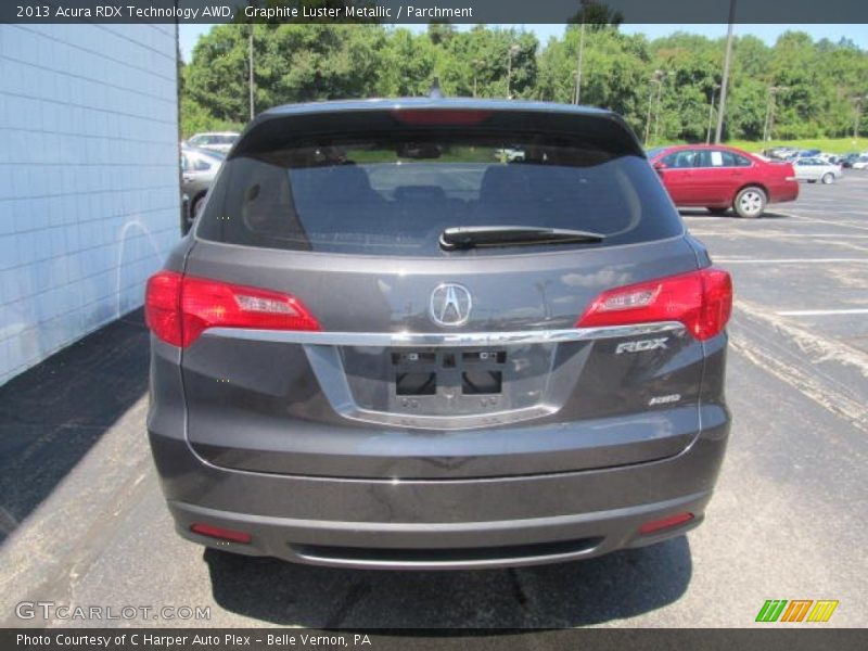 Graphite Luster Metallic / Parchment 2013 Acura RDX Technology AWD