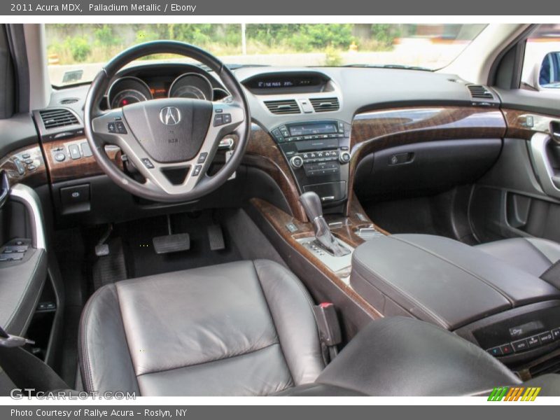 Palladium Metallic / Ebony 2011 Acura MDX