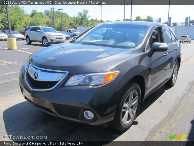 Graphite Luster Metallic / Parchment 2013 Acura RDX Technology AWD