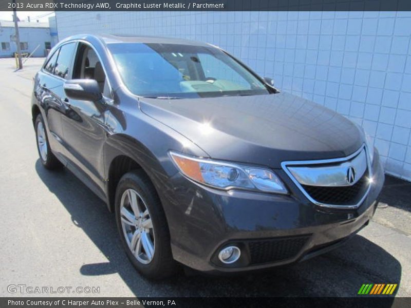 Graphite Luster Metallic / Parchment 2013 Acura RDX Technology AWD
