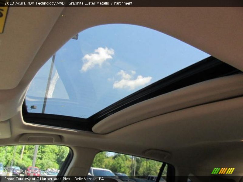 Graphite Luster Metallic / Parchment 2013 Acura RDX Technology AWD