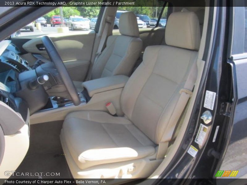 Graphite Luster Metallic / Parchment 2013 Acura RDX Technology AWD