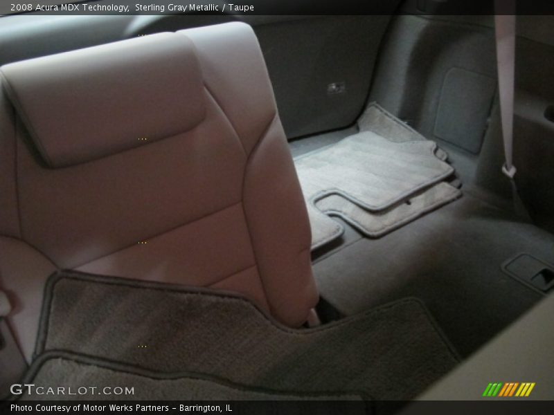 Sterling Gray Metallic / Taupe 2008 Acura MDX Technology