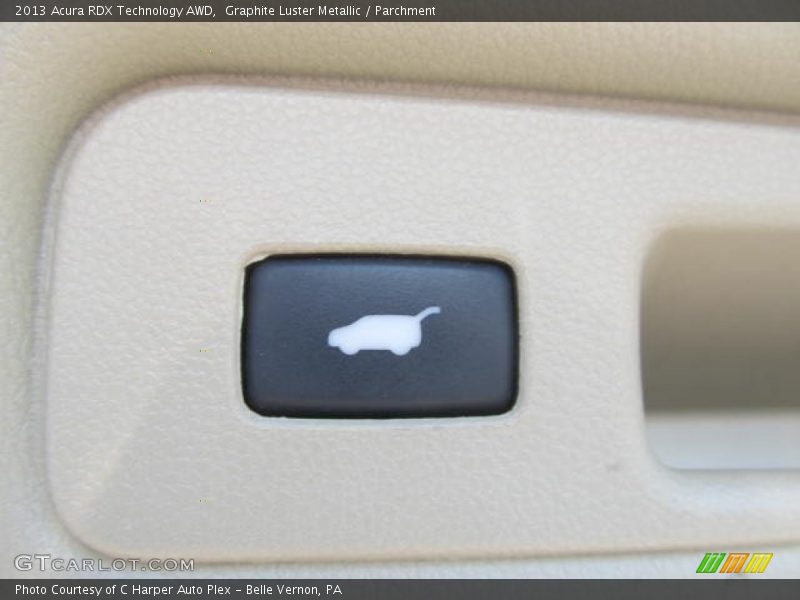 Graphite Luster Metallic / Parchment 2013 Acura RDX Technology AWD