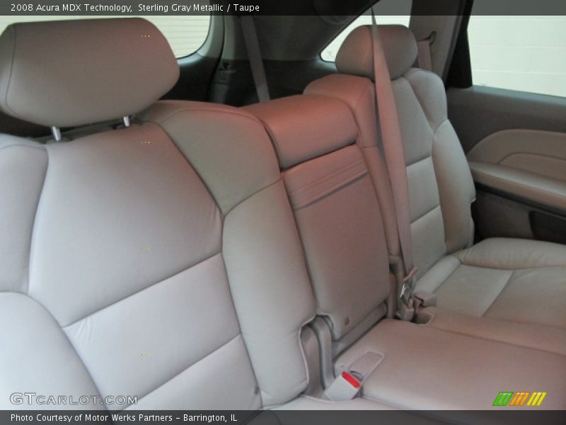Sterling Gray Metallic / Taupe 2008 Acura MDX Technology