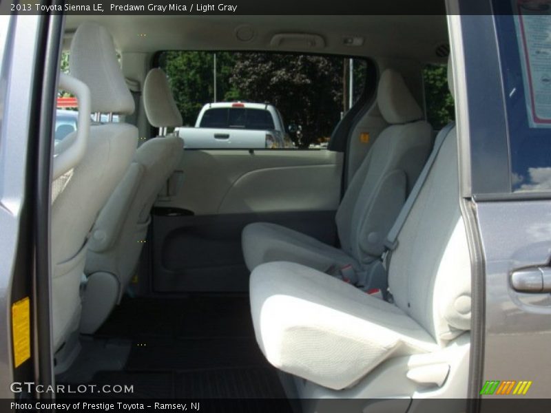 Predawn Gray Mica / Light Gray 2013 Toyota Sienna LE