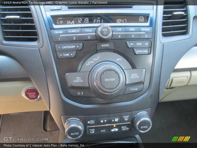 Graphite Luster Metallic / Parchment 2013 Acura RDX Technology AWD