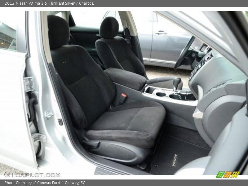 Brilliant Silver / Charcoal 2013 Nissan Altima 2.5