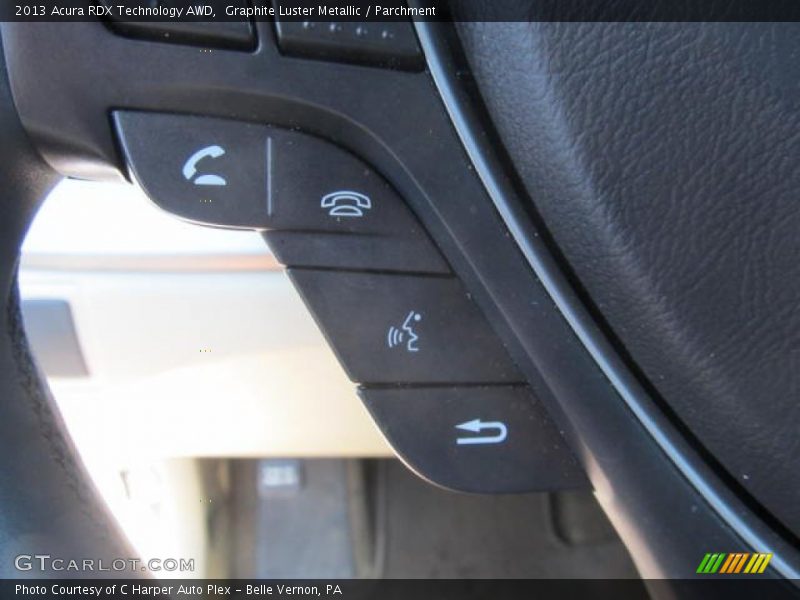 Graphite Luster Metallic / Parchment 2013 Acura RDX Technology AWD