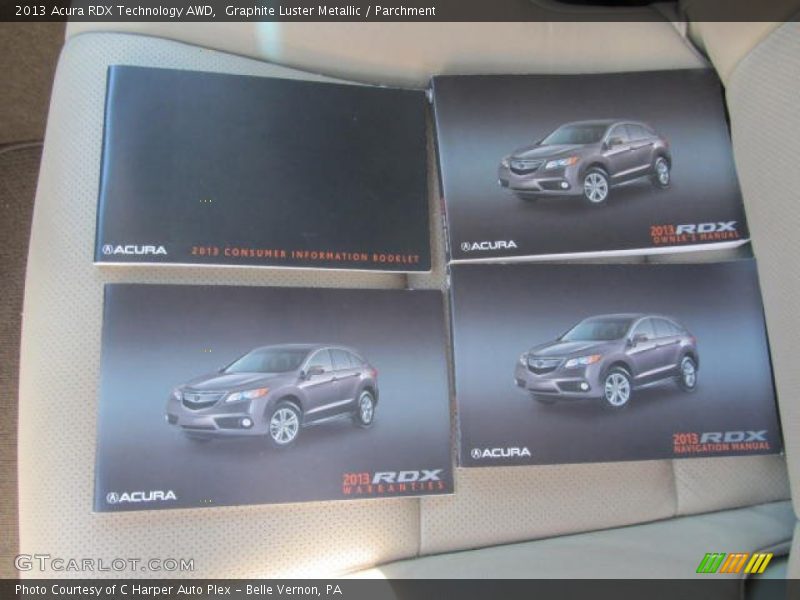 Graphite Luster Metallic / Parchment 2013 Acura RDX Technology AWD