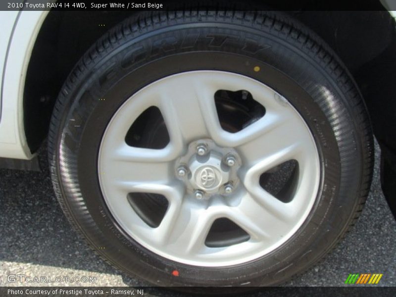 Super White / Sand Beige 2010 Toyota RAV4 I4 4WD