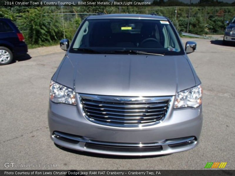 Billet Silver Metallic / Black/Light Graystone 2014 Chrysler Town & Country Touring-L