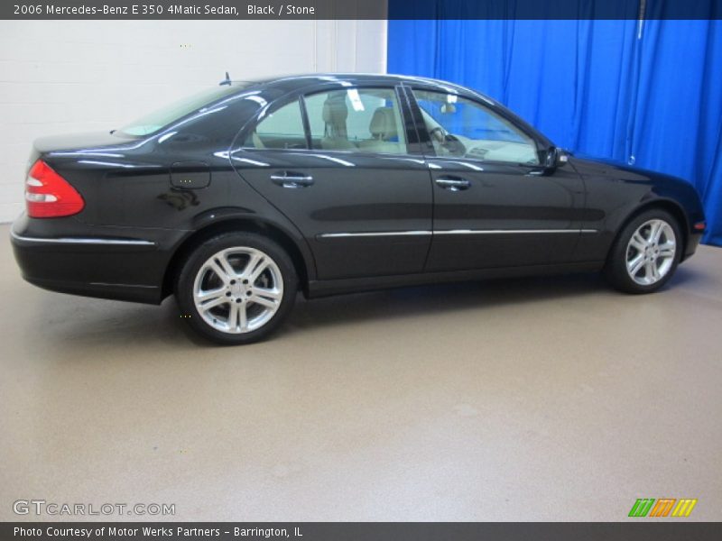 Black / Stone 2006 Mercedes-Benz E 350 4Matic Sedan