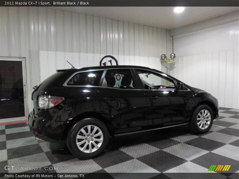 Brilliant Black / Black 2011 Mazda CX-7 i Sport