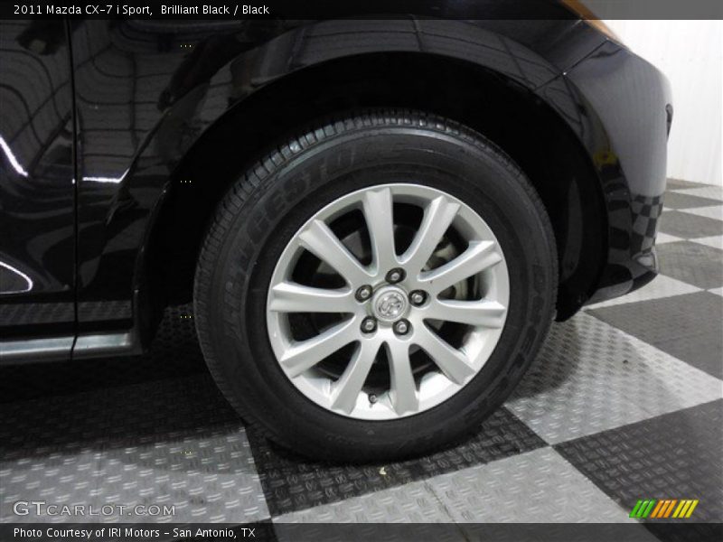 Brilliant Black / Black 2011 Mazda CX-7 i Sport