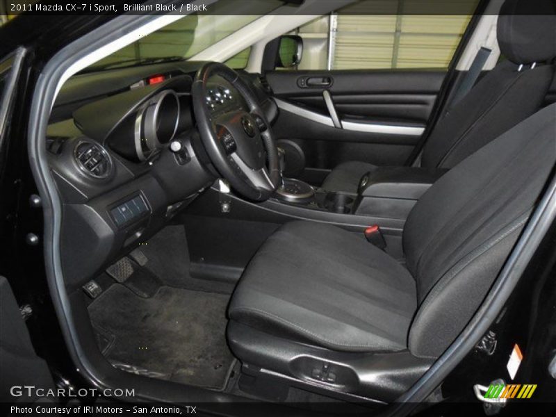 Brilliant Black / Black 2011 Mazda CX-7 i Sport