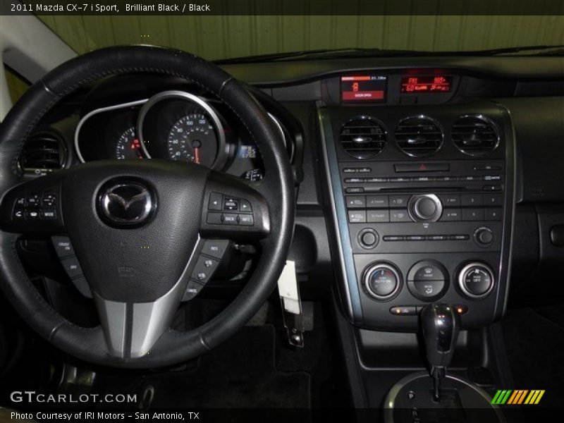 Brilliant Black / Black 2011 Mazda CX-7 i Sport