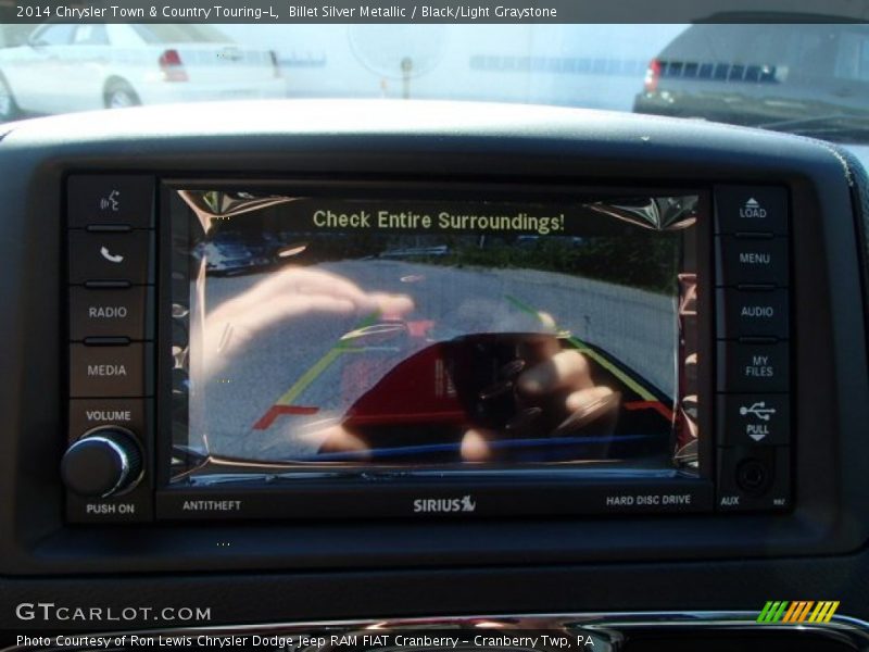 Billet Silver Metallic / Black/Light Graystone 2014 Chrysler Town & Country Touring-L