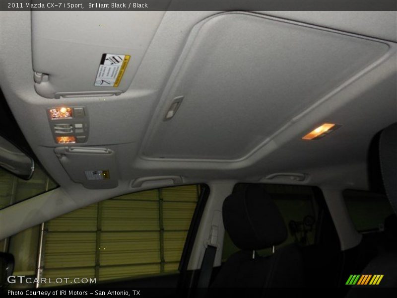 Brilliant Black / Black 2011 Mazda CX-7 i Sport
