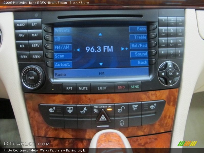Black / Stone 2006 Mercedes-Benz E 350 4Matic Sedan