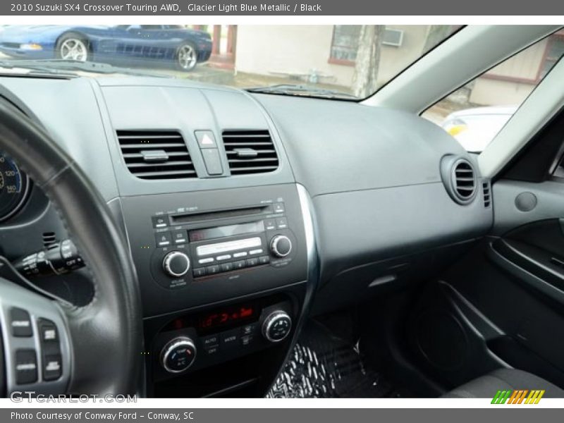 Glacier Light Blue Metallic / Black 2010 Suzuki SX4 Crossover Touring AWD