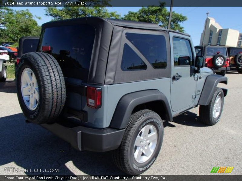 Anvil / Black 2014 Jeep Wrangler Sport S 4x4
