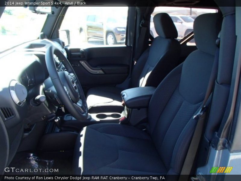 Anvil / Black 2014 Jeep Wrangler Sport S 4x4