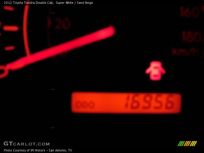 Super White / Sand Beige 2012 Toyota Tundra Double Cab
