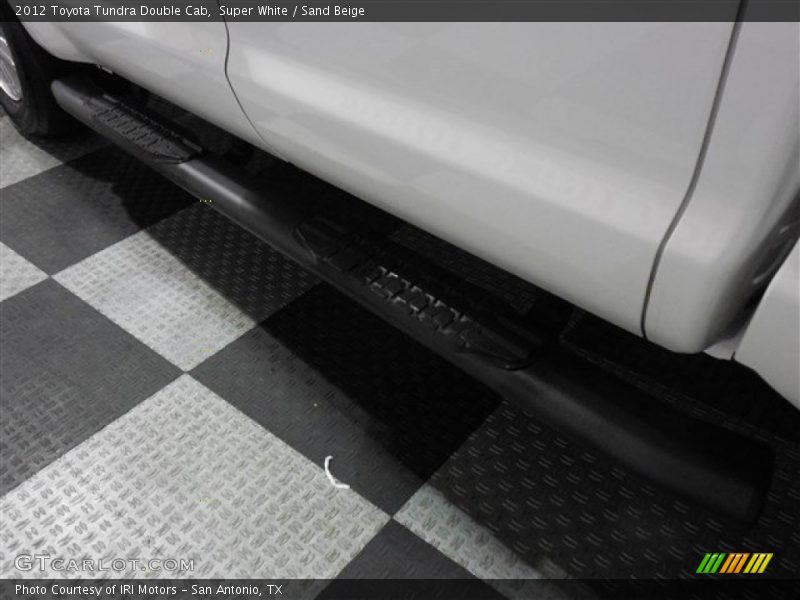 Super White / Sand Beige 2012 Toyota Tundra Double Cab