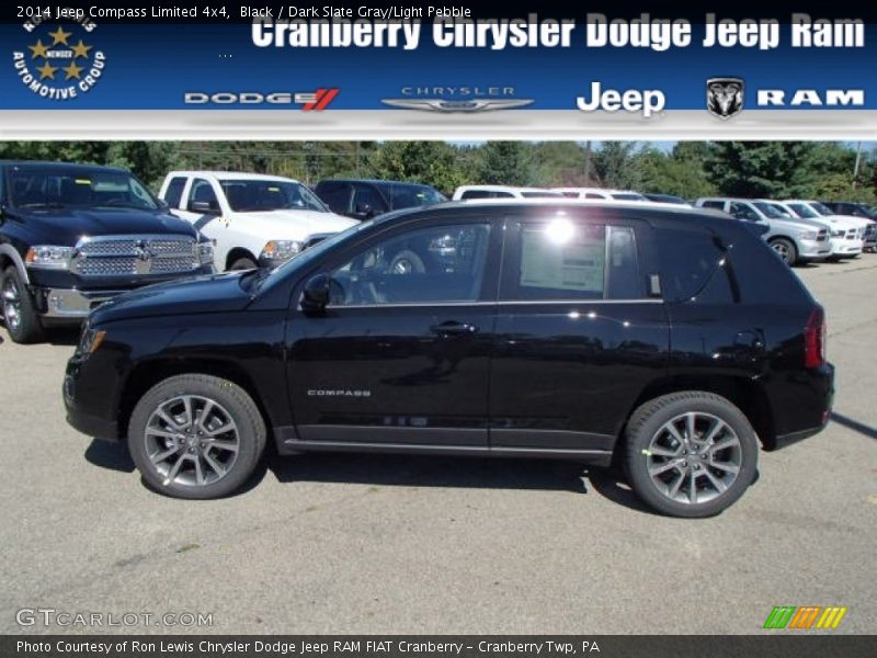 Black / Dark Slate Gray/Light Pebble 2014 Jeep Compass Limited 4x4