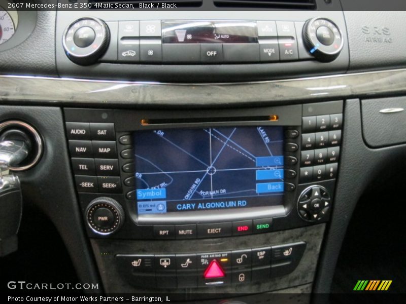 Black / Black 2007 Mercedes-Benz E 350 4Matic Sedan