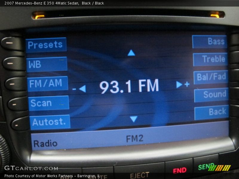 Black / Black 2007 Mercedes-Benz E 350 4Matic Sedan