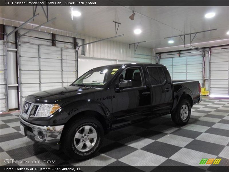 Super Black / Steel 2011 Nissan Frontier SV Crew Cab