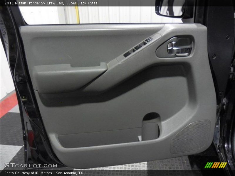 Super Black / Steel 2011 Nissan Frontier SV Crew Cab