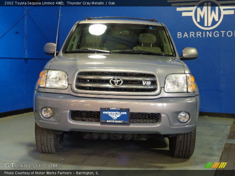 Thunder Gray Metallic / Oak 2002 Toyota Sequoia Limited 4WD
