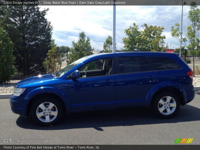 Deep Water Blue Pearl / Dark Slate Gray/Light Graystone 2009 Dodge Journey SXT