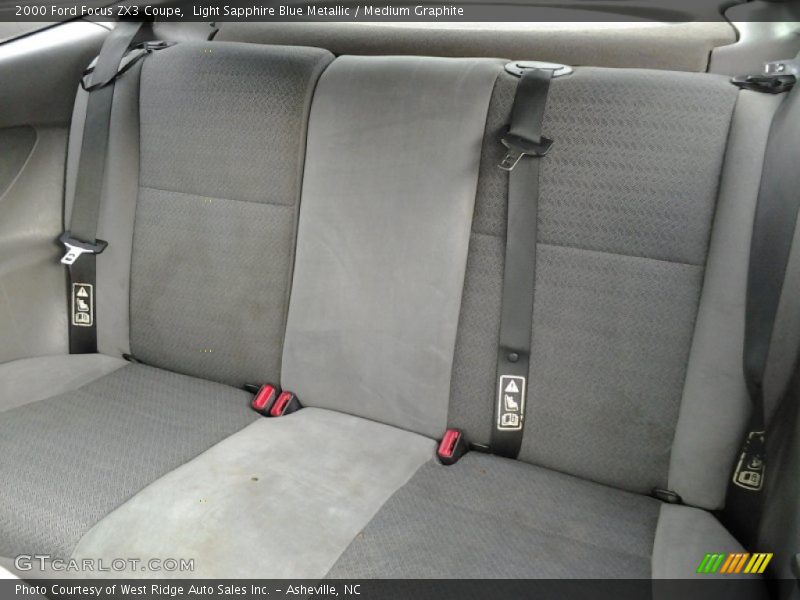 Light Sapphire Blue Metallic / Medium Graphite 2000 Ford Focus ZX3 Coupe