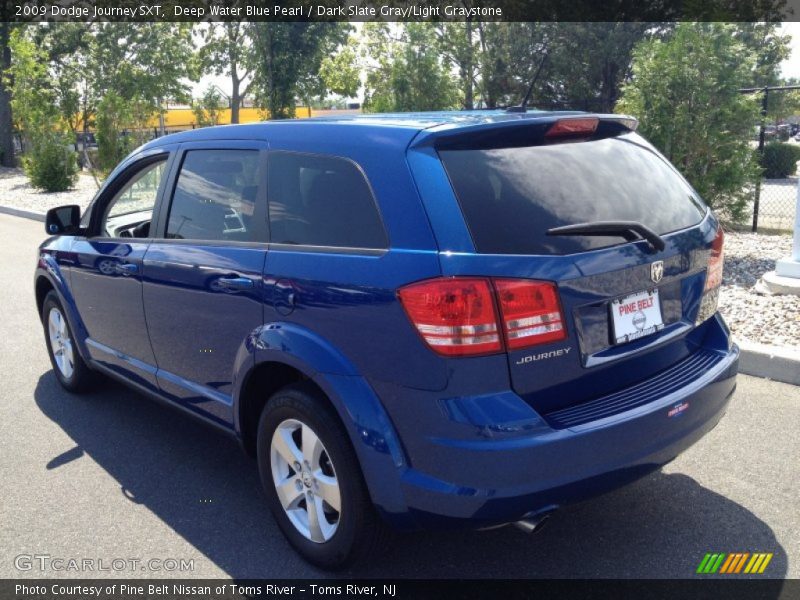 Deep Water Blue Pearl / Dark Slate Gray/Light Graystone 2009 Dodge Journey SXT