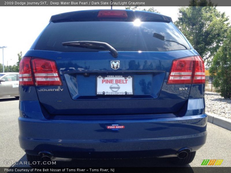 Deep Water Blue Pearl / Dark Slate Gray/Light Graystone 2009 Dodge Journey SXT