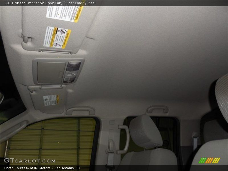 Super Black / Steel 2011 Nissan Frontier SV Crew Cab